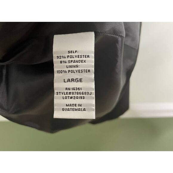 Joe Benbasset Drape Blazer Jacket Open Front Long Sleeve Career Lined Black L - Picture 6 of 11